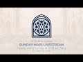 Twenty-ninth Sunday in Ordinary Time - Live Mass