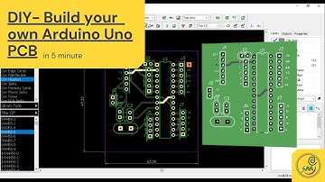 How to design Customized Arduino Uno PCB | Dip Trace | Custom PCB | SME Dehradun
