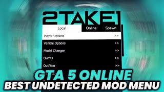 FREE GTA 5 MOD MENU 2024 NEW  GRAND THEFT AUTO MOD MENU PC  DOWNLOAD NEW GTA V 2TAKE1 MOD MENU