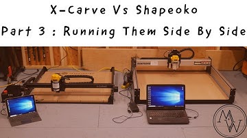 Ultimate X-Carve Vs Shapeoko - Part 3 : Running Them Side By Side // CNC Woodwork// Onefinity CNC