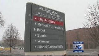 Woman fatally stabbed while visiting at Chicago area hospital