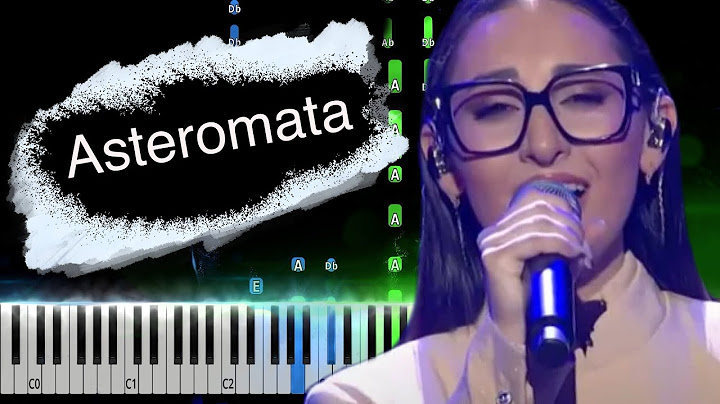 Klavdia - Asteromáta | Greece 🇬🇷 | Eurovision 2025 Piano Tutorial