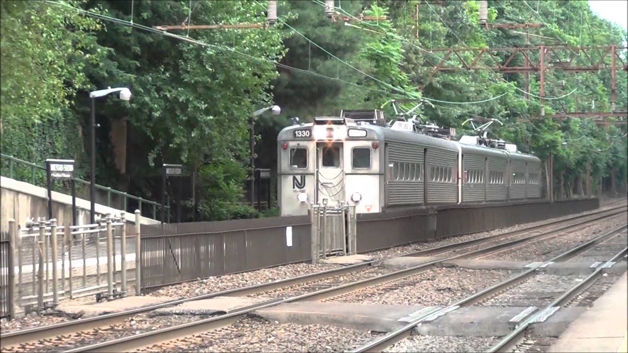 Railfanning NJ Transit at Mountain Station, South Orange 6/26/2013