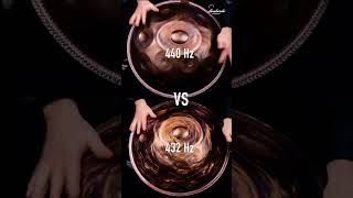 432 Hz VS 440 Hz? Which is your favorite? #pantam #handpan #hang #hangdrum #432hz #440hz