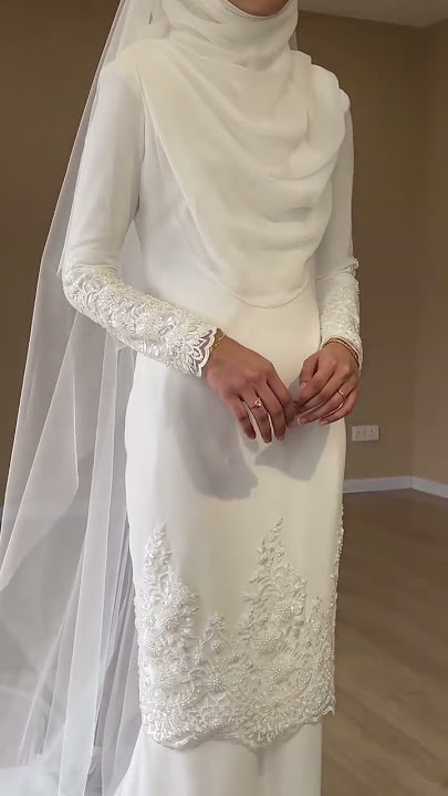 REKOMENDASI BAJU PENGANTIN MELAYU MALAYSIA #ndahliahijab #pernikahansyari  #bajupengantinmelayu