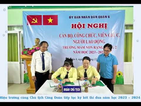 Hội Nghị CB - CC - VC - NLĐ năm 2023-2024