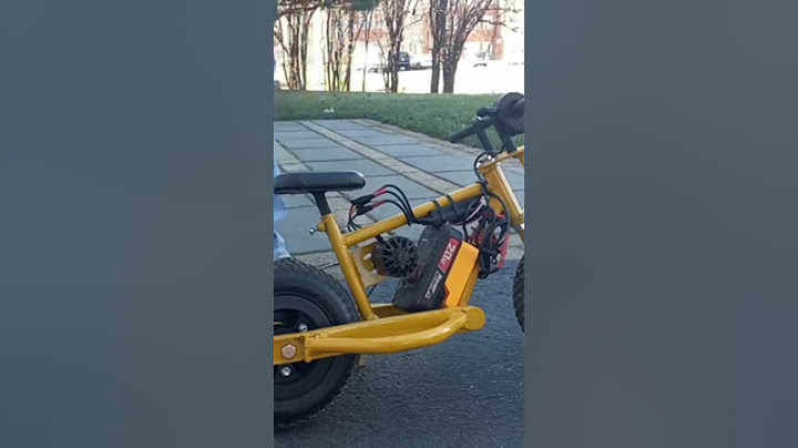Tiny E-bike  build #diy #ecycle #electric #motorizedbicycle #ebike #electrictricycle #ebikekit