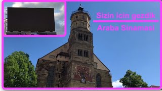 Sizin icin güzel bir Sehri gezdik ve Araba Sinemasi