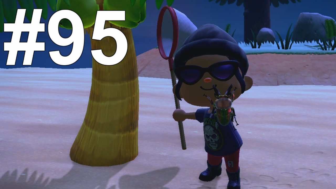 I found the rainbow stag! Animal Crossing New Horizons!