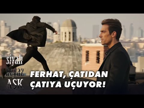 Ferhat, Çatıdan Çatıya Uçuyor! - Siyah Beyaz Aşk 2.Bölüm