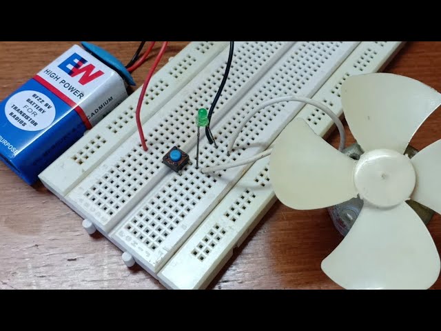 How to use a push button switch on a breadboard? [HD] - YouTube