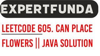 Leetcode 605. Can Place Flowers || Java Solution