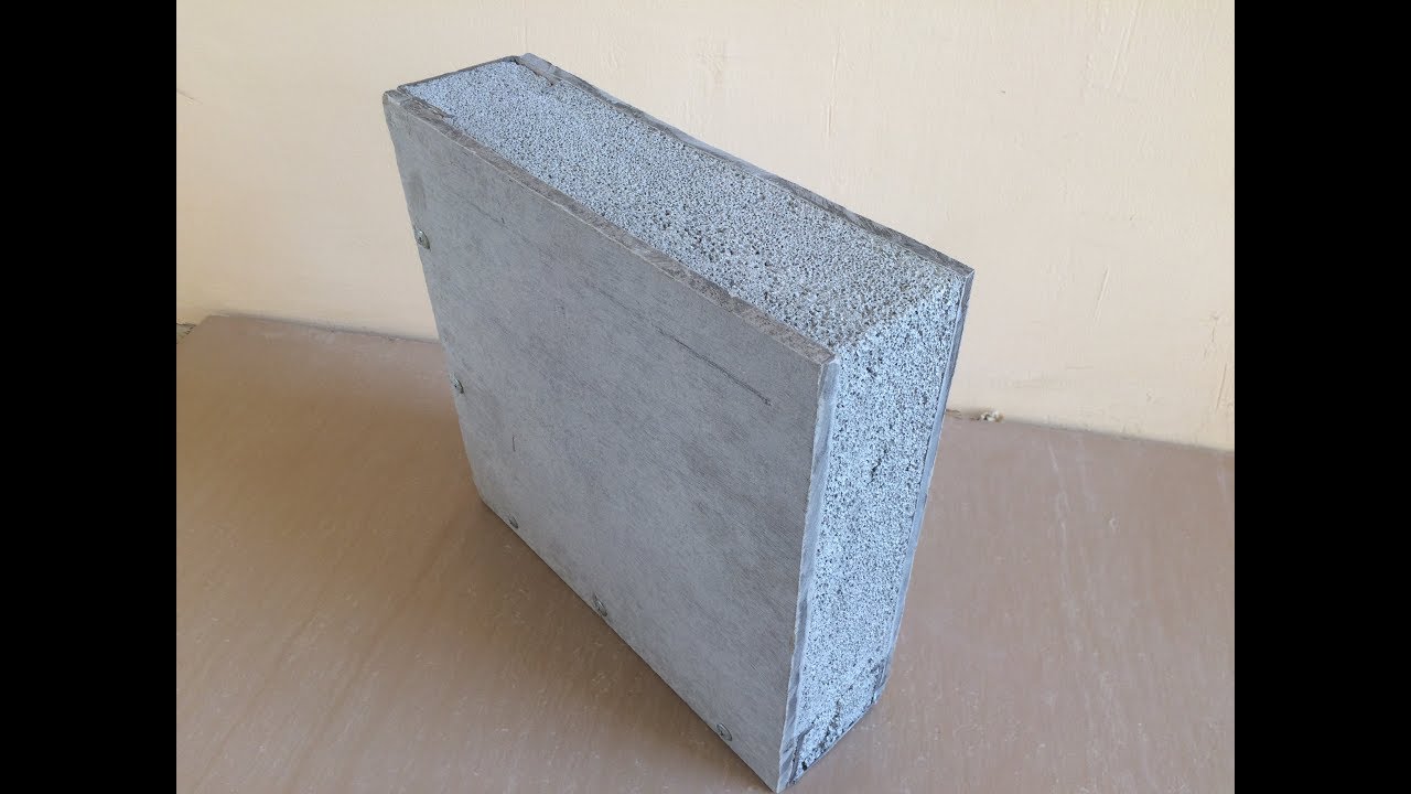 Cellular Lightweight aerated concrete 45 minutes after casting YouTube
