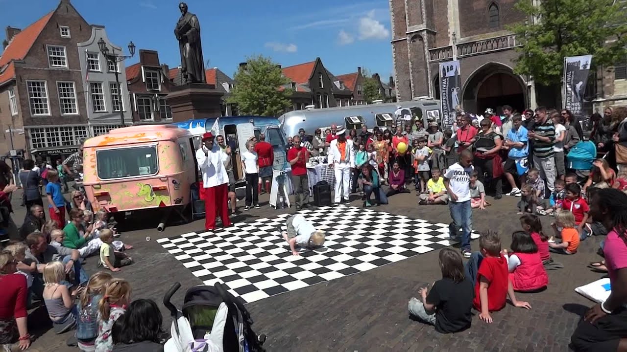 Little mouse op grote markt Delft