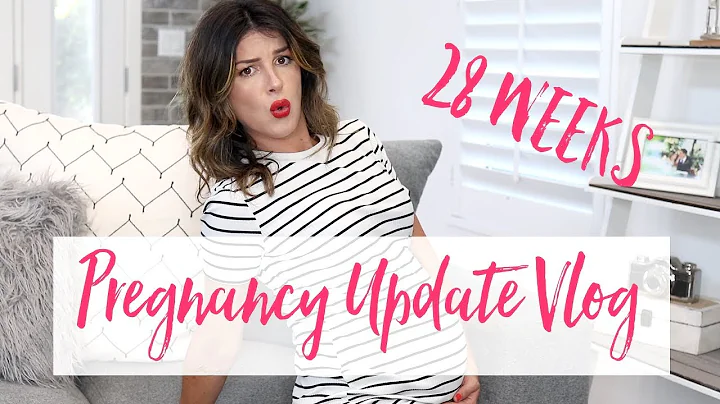 PREGNANCY VLOG: 28 WEEKS UPDATE | Swollen Feet, Back Pain & Weight Gain | Shenae Grimes-Beech