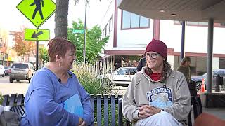 Conversations on a Bench - Sandi Polzin and Seth