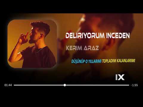 Kerim Araz - Deliriyorum İnceden (Furkan Demir & Uğur Yılmaz Remix) |lyrics sözleri