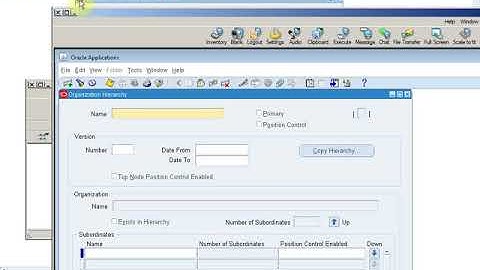 HR Business Group Key Hierarchy