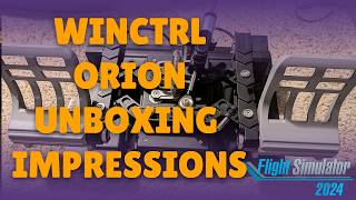 WINCTRL Orion Rudder Pedals Unboxing &amp; First Impressions | Flight Sim Hardware