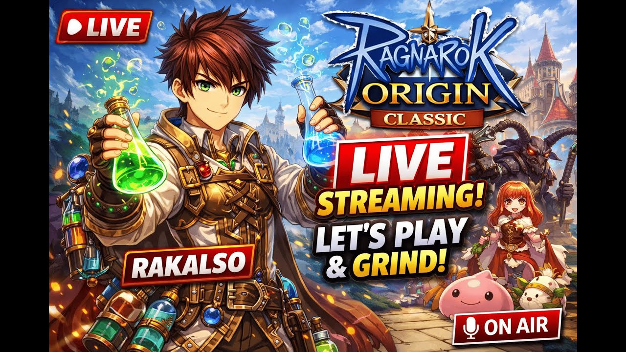 [LIVE] CHILL STREAM SINX - RAGNAROK ORIGIN CLASSIC - YouTube