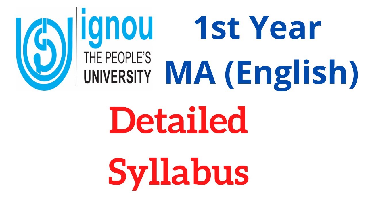 ignou ma english 1st year assignment