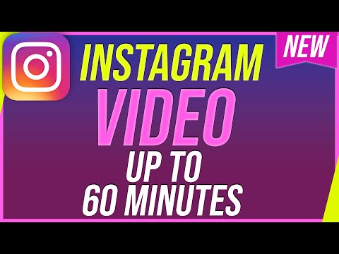 Video: Jaký je limit videí na Instagramu?