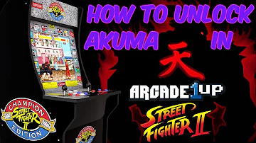 How do you get Akuma in Street Fighter 2?