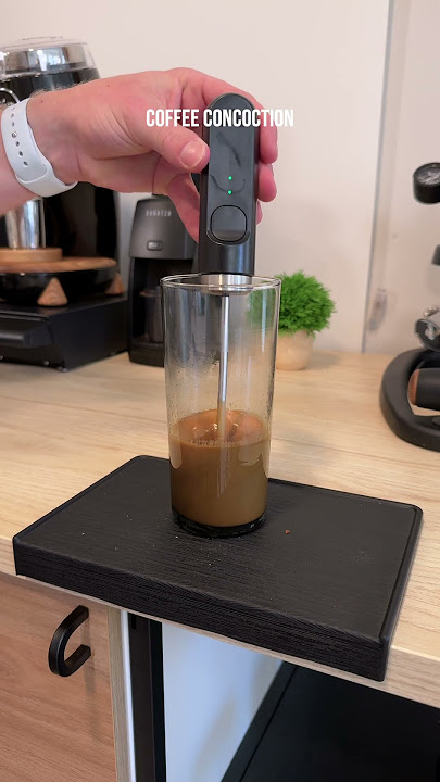 Dalgona Iced Coffee! #coffee #repost