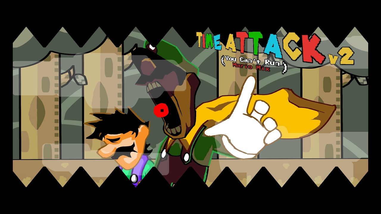 Time Attack V2 - You Can't Run (Mario Mix) (+ FLP)