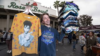 I Spent $10,000 On Vintage Clothing At Rosebowl Vintage Fleamarket In LA