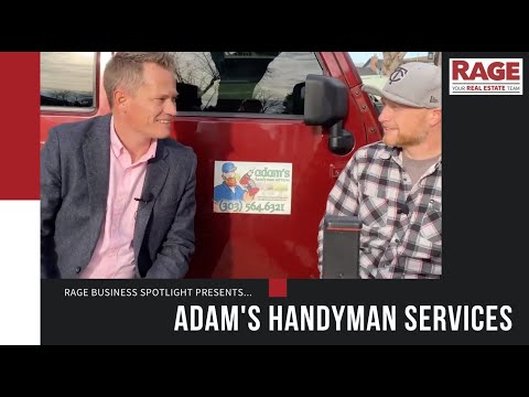 January 2021 RAGE Business Spotlight: Adam's Handyman Services