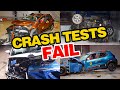 THE LEAST SAFE NEW CARS TO CRASH IN