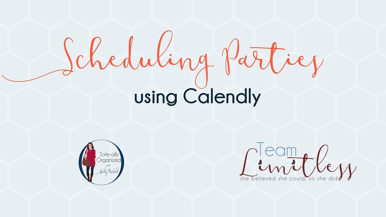 Scheduling Parties with Calendy YouTube