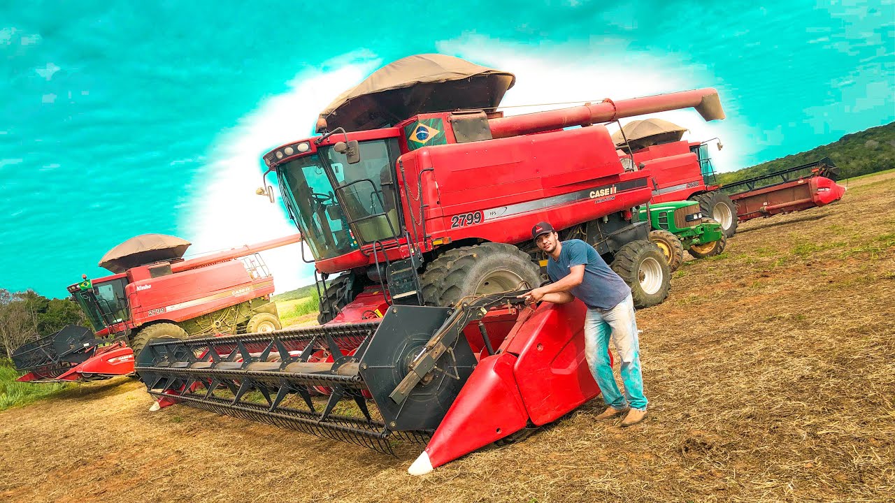 COMO CALIBRAR PLATAFORMA COLHEITADEIRA CASE!