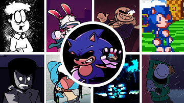 Third Party But Every Turn a Different Cover is Used - (FNF Third Party but Everyone Sings It)