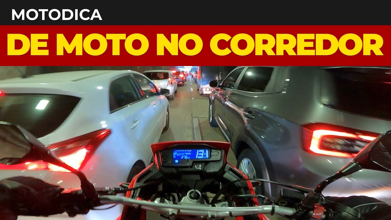 MOTO NO CORREDOR: DICA PARA ANDAR NO CORREDOR DE MOTO COM MAIS SEGURANÇA | MOTODICA