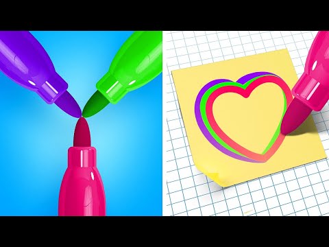 BACK TO SCHOOL: Awesome Crafts And Hacks For Every Day