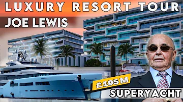 Inside Joe Lewis' £195M WOW Superyacht 'The Aviva III' & The Magnificent 'Albany' Resort"