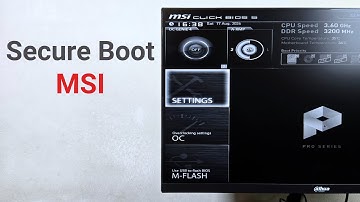 How to Enable or Disable Secure Boot on MSI Motherboard