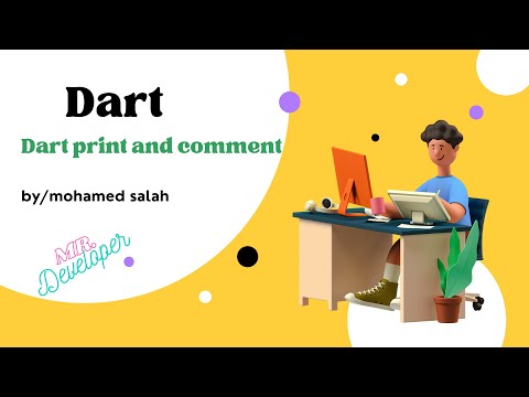 Dart  in Arabic # 03 + Dart print and comment