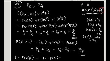 kerala university complementary maths for physics and chemistry probability solutions 2 marks