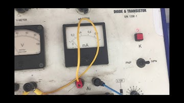 BÀI 5: KHẢO SÁT ĐẶC TÍNH CỦA DIODE VÀ TRANSISTOR