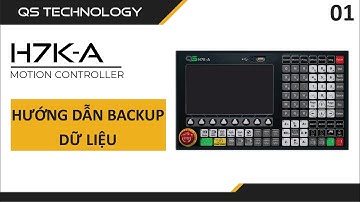 Instructions for backing up data on the H7K-A controller |#qstechnology, #cnccontroller, #h7ka