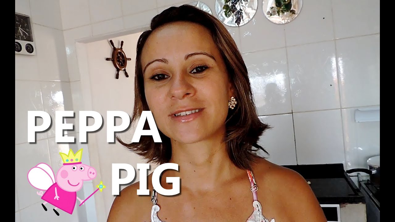 Peppa pig em biscuit - 🐷🐷Passo a passo🐷🐷