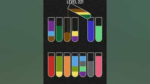 Water Sort Puzzle Level 221 | Level 221