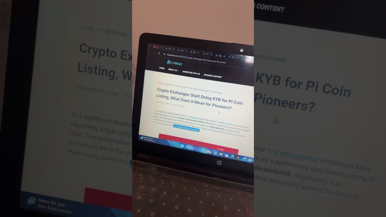 Crypto exchanges start doing KYB for Pi Coin - YouTube