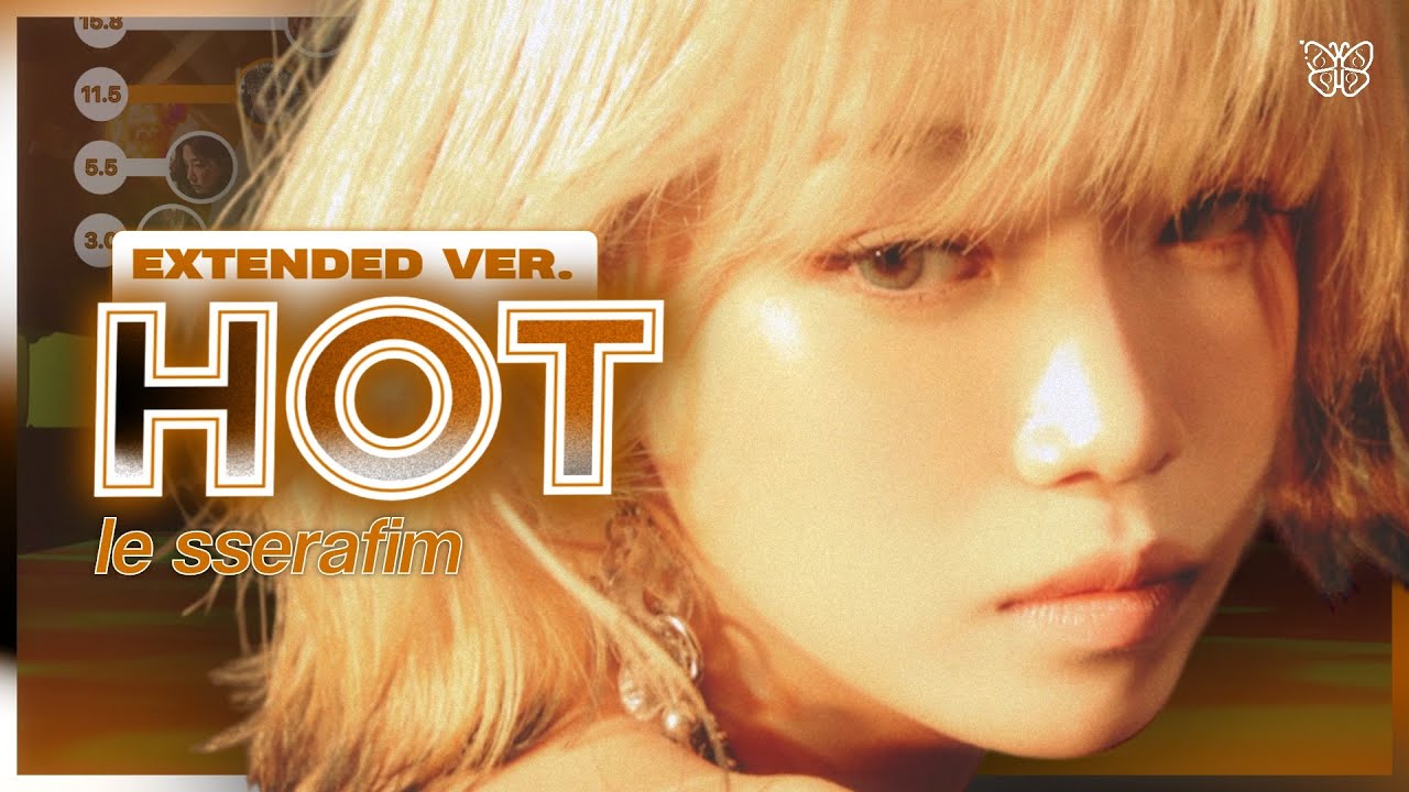 using AI to extend 'HOT' by LE SSERAFIM (Line Distribution) | written & prod. seulgisun