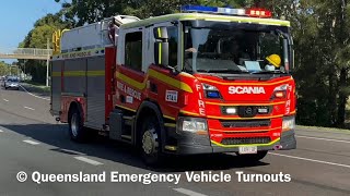 QFRS - 474A (1491) + 473A (1449) Responding | Seperate Automatic Fire Alarms, Sunshine Coast, QLD