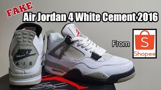 fake jordan 4 cement