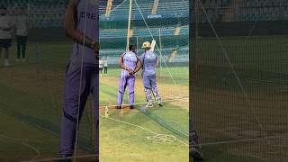 Finn Allen & Andre Russell in action during the nets sessions | Knights TV | KKR 2026
